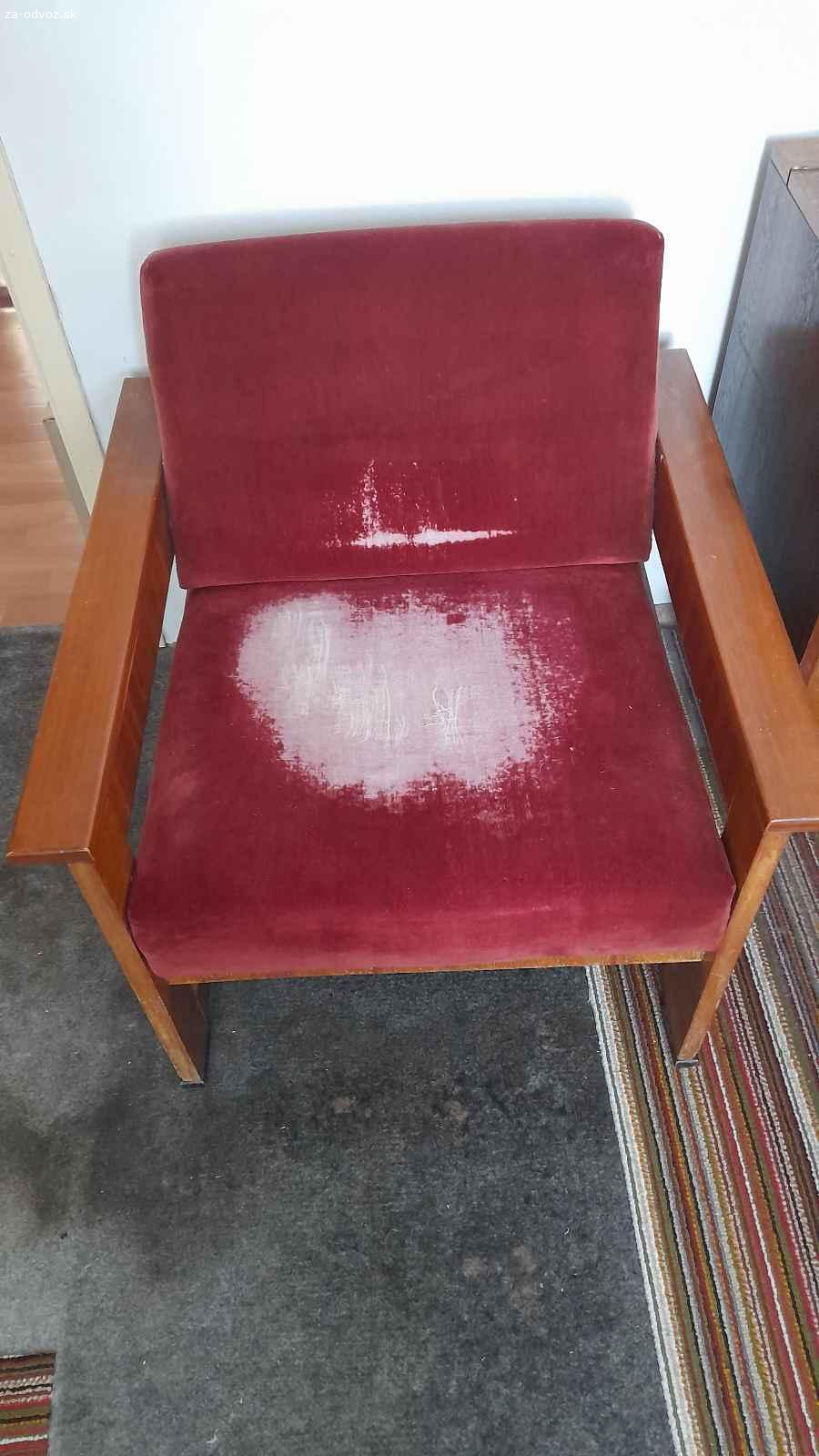 Fotel + stoličky