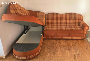 Krásna rozkladacia sedačka