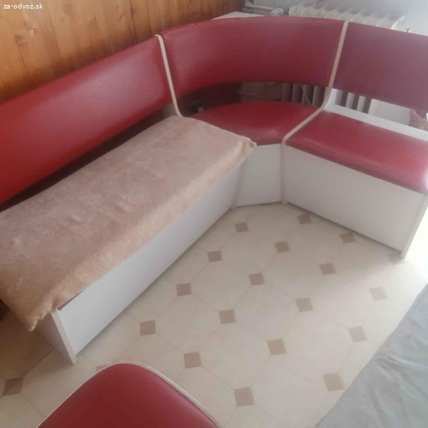 Lavica, stôl a stoličky