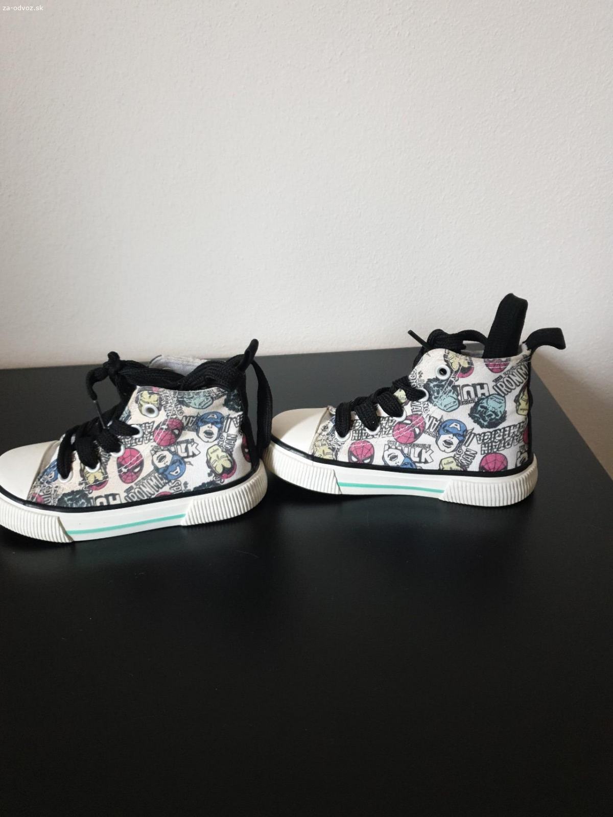 Marvel topánky pre chlapca