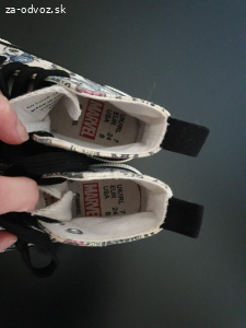 Marvel topánky pre chlapca