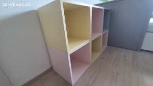 Modulárna kniznica ikea