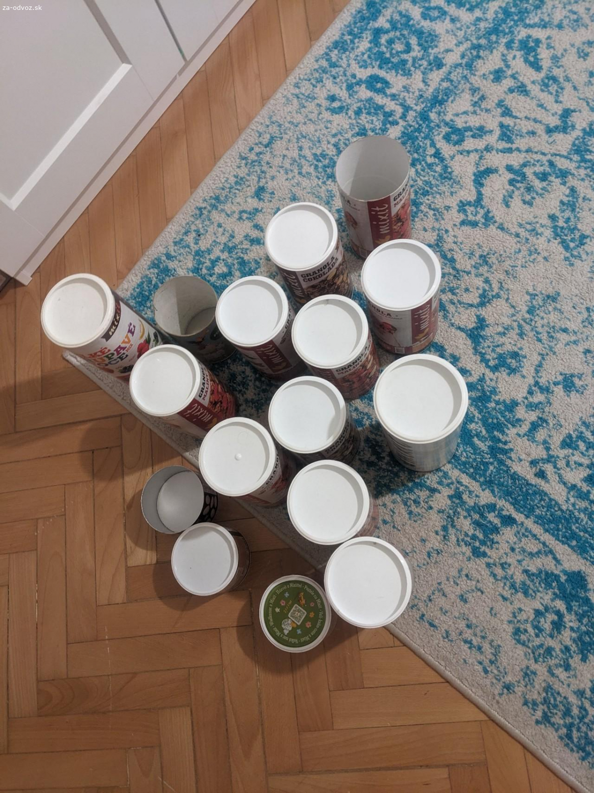 Nádobky na suché skladovanie