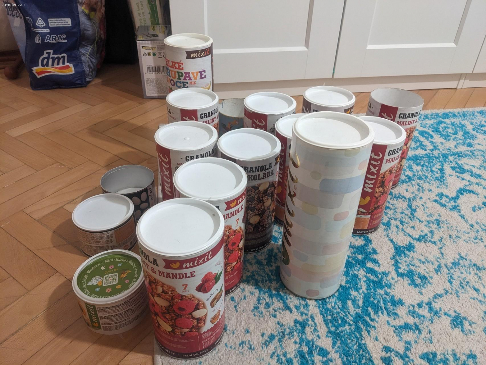 Nádobky na suché skladovanie