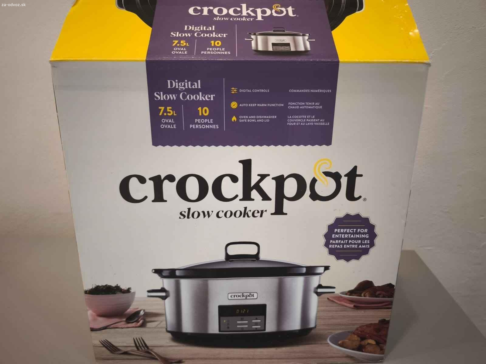 Nový Crock pot CSC063X bez nádoby. Odstúpim úplne nový Crock pot CSC063X bez nádoby.