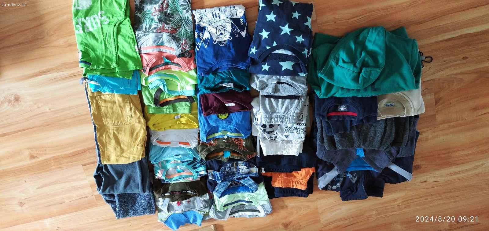 Oblečenie chlapec veľkosť 122