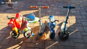 Odrazadla motorky, kolobežky a trojkolku