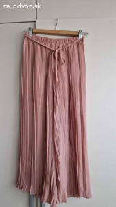 plisovane ¾ nohavice o Shein velkost 36-38