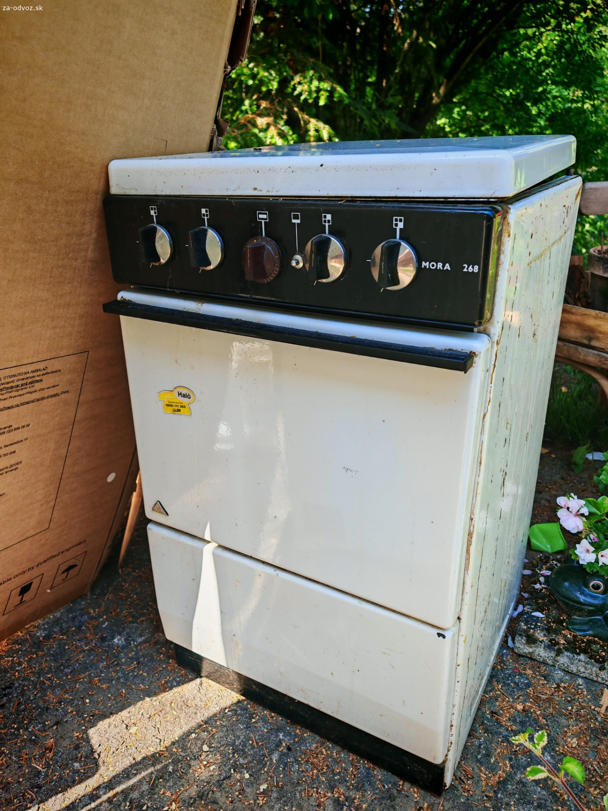 Plynový sporák MORA