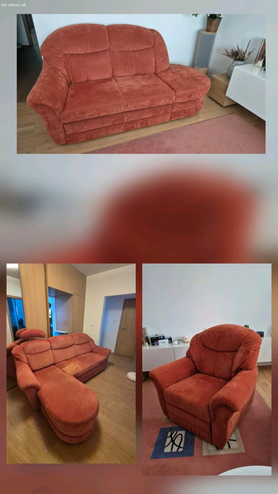 Ponúkam gauč/válandu s úložným pries. Darujem gauč/válandu v zachovalom stave s veľkým úložným priestorom.

Veľkosť: 97x92x195cm (vxšxd)
Veľkosť úložného priestoru: 20x67x96cm (vxšxd)

Gauč je súčasťou súpravy.