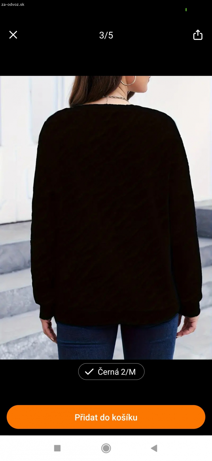 Pulovr s potiskem srdcí, pohodlý