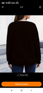 Pulovr s potiskem srdcí, pohodlý