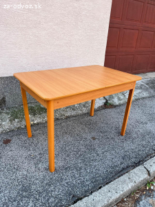 Rozkladaci drevený stolík a 2 stolicky