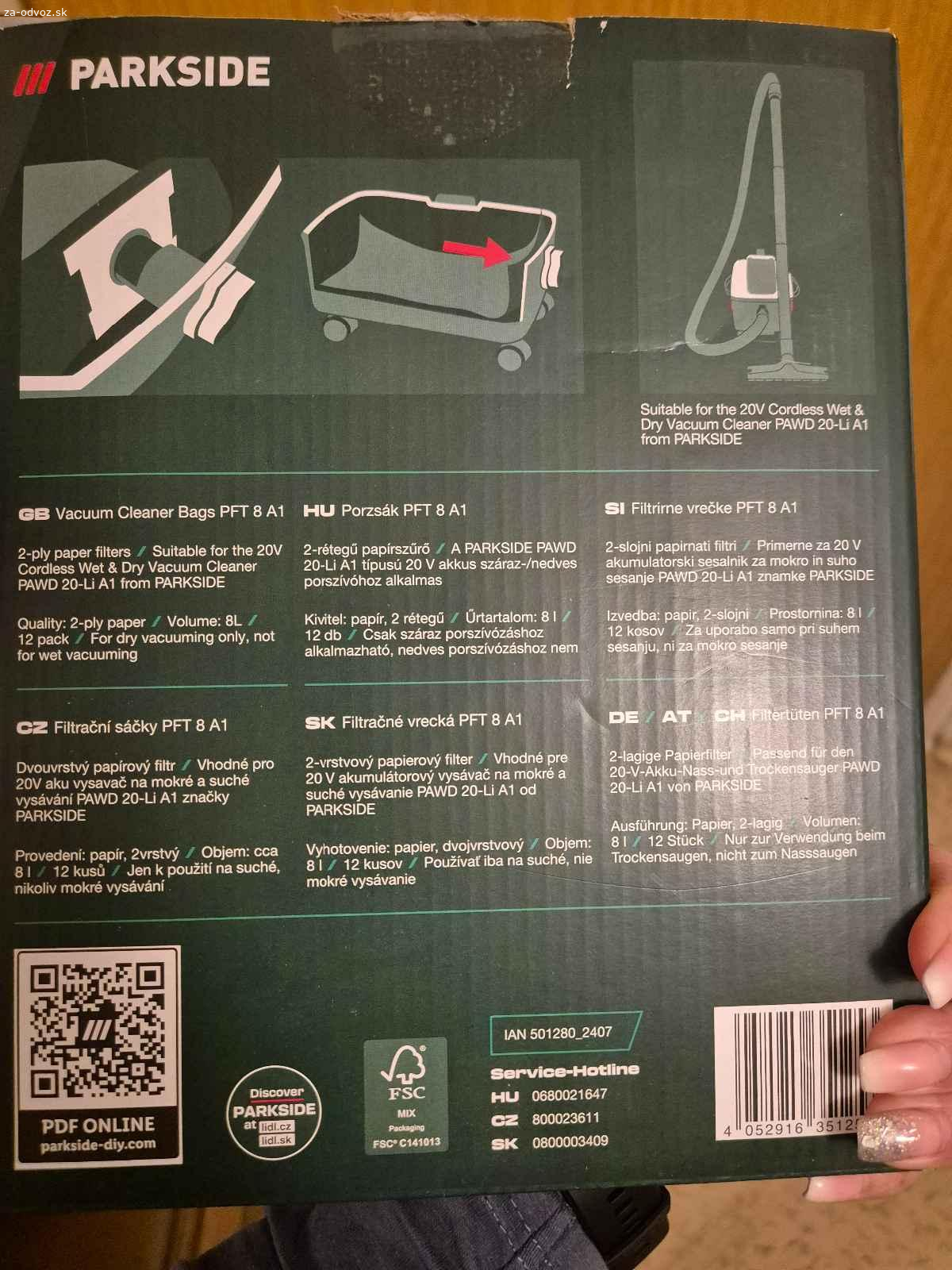 Sáčky do vysávača