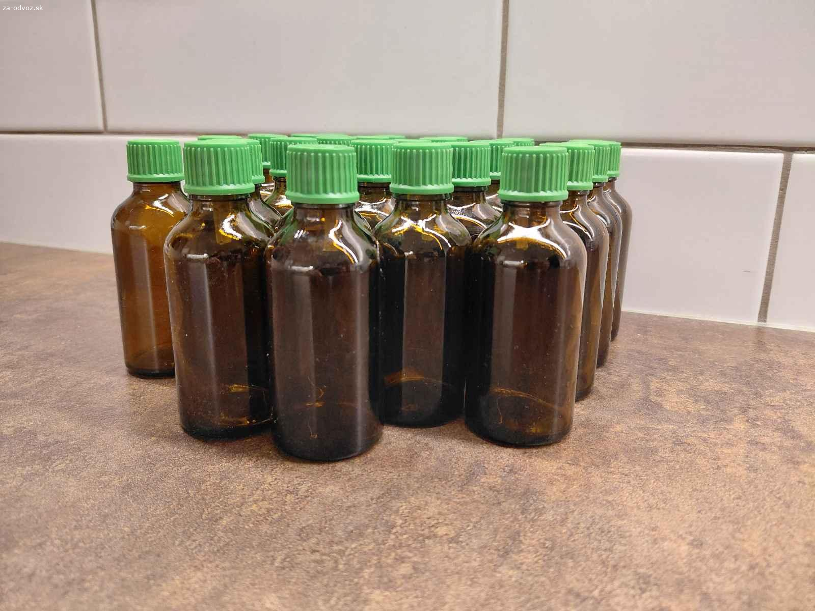 Sklenené fľaštičky