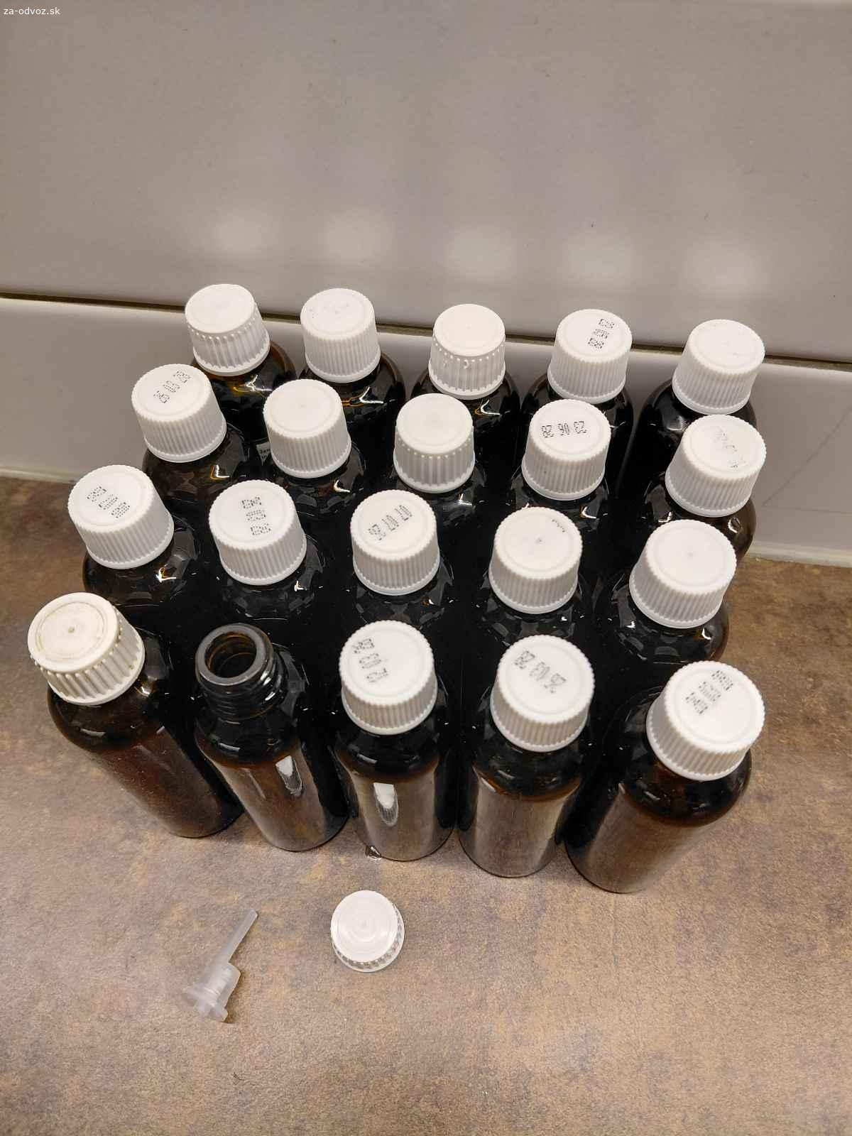 Sklenené fľaštičky