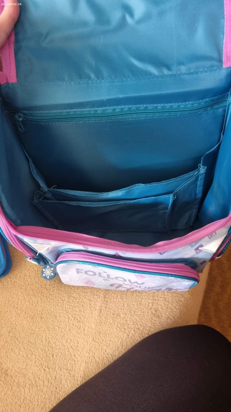 škôlka taška a topánočky