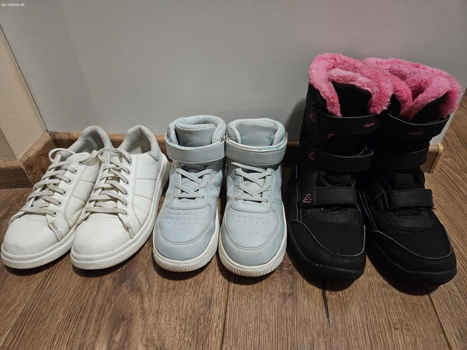 Snehule č.35, topánky č.36