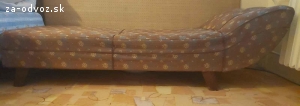 Darujem starožitný šezlón