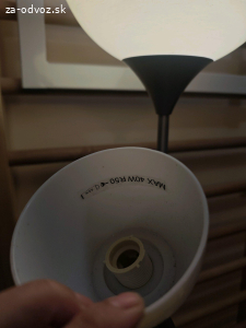 Stojaca lampa - rezervovane