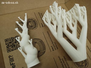 stromove podpory z 3D tlače