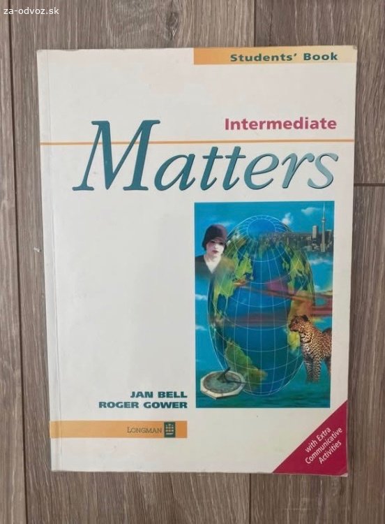 Učebnica s pracovným zošitom Headway a Matters.. Darujeme učebnicu s pracovným zošitom Headway a učebnicu Matters.

Len osobný odber Bratislava Petržalka.

#english