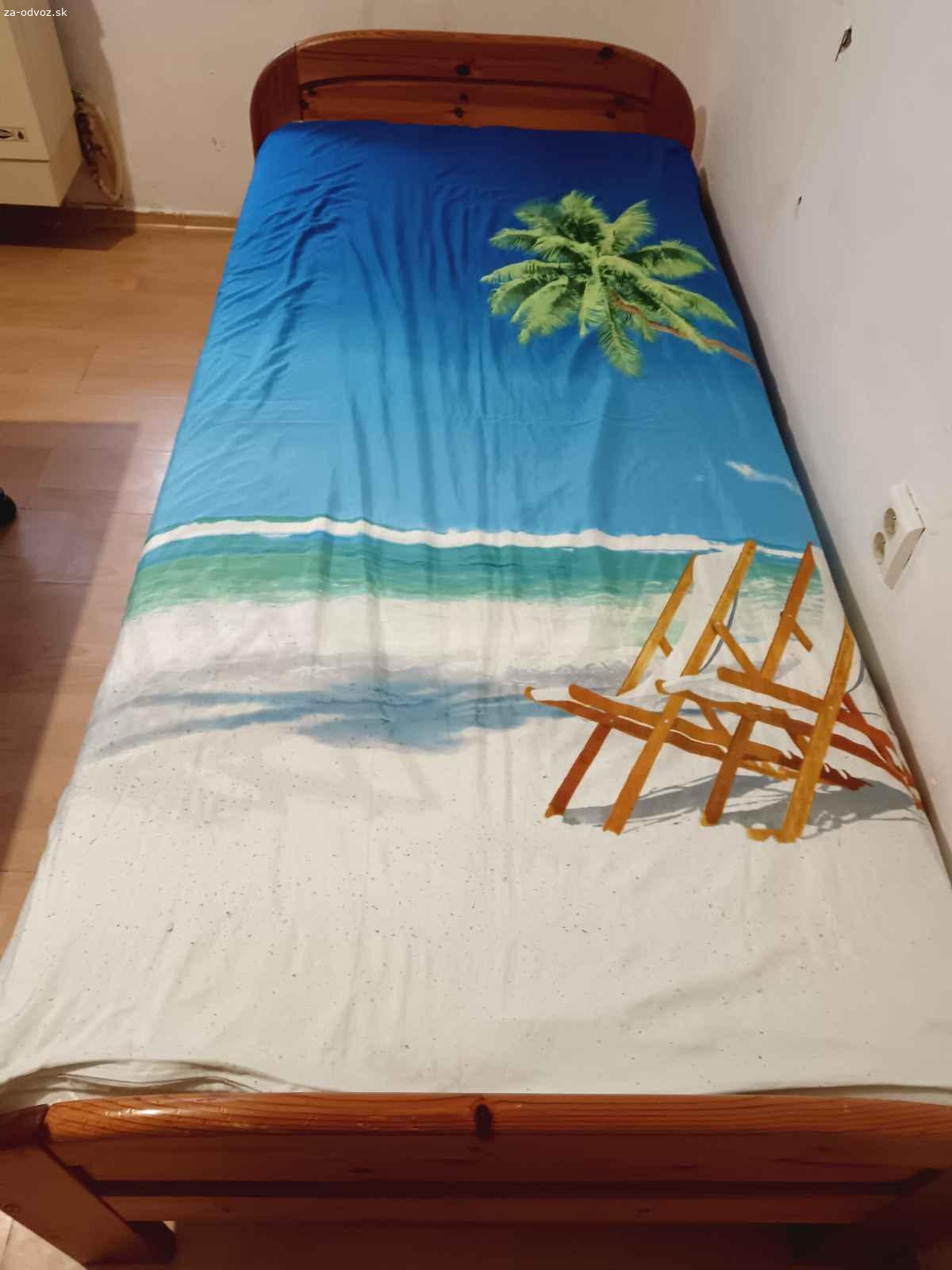 Vimenim postel spolu s matracom na gauc...