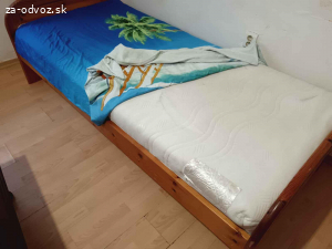 Vimenim postel spolu s matracom na gauc...