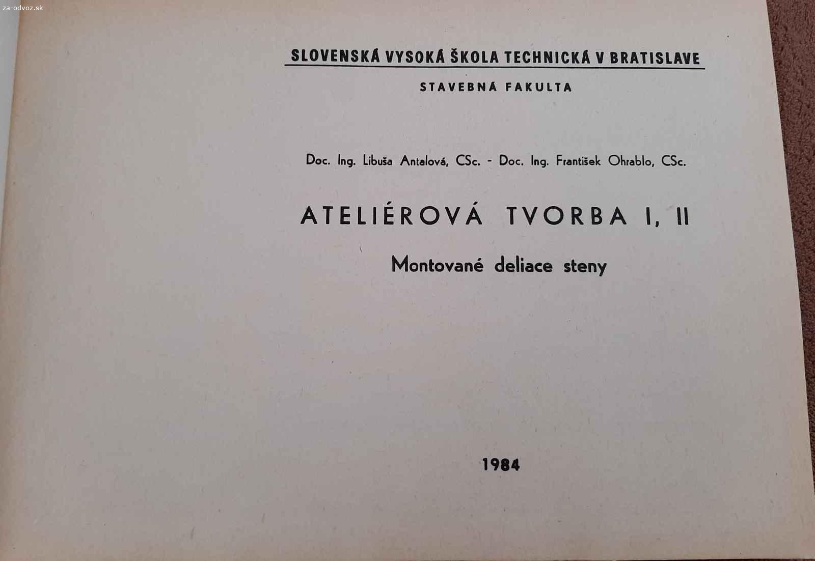 Vysokoškolské skriptá - stavebná fakulta II