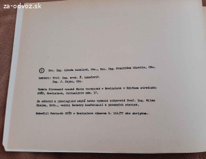 Vysokoškolské skriptá - stavebná fakulta II