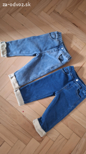 Zateplené nohavice - 6-9 m