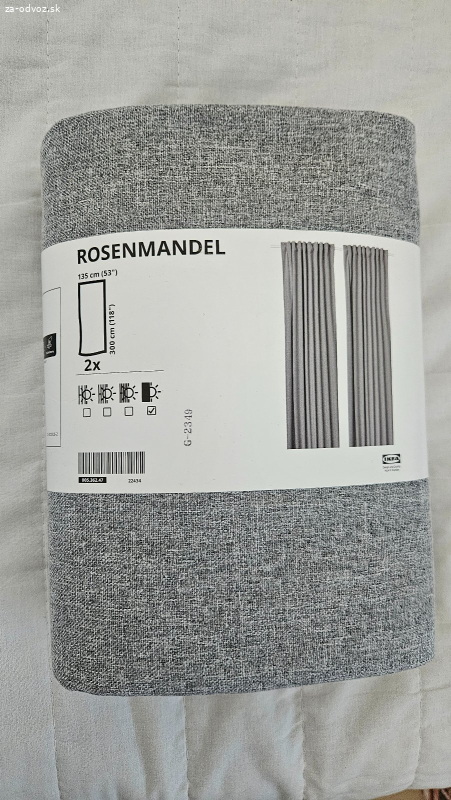 Záves IKEA nový