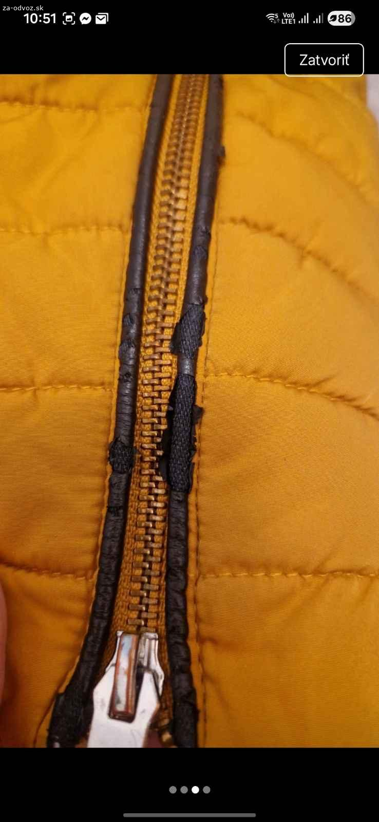 zimna bunda velkost 36-38